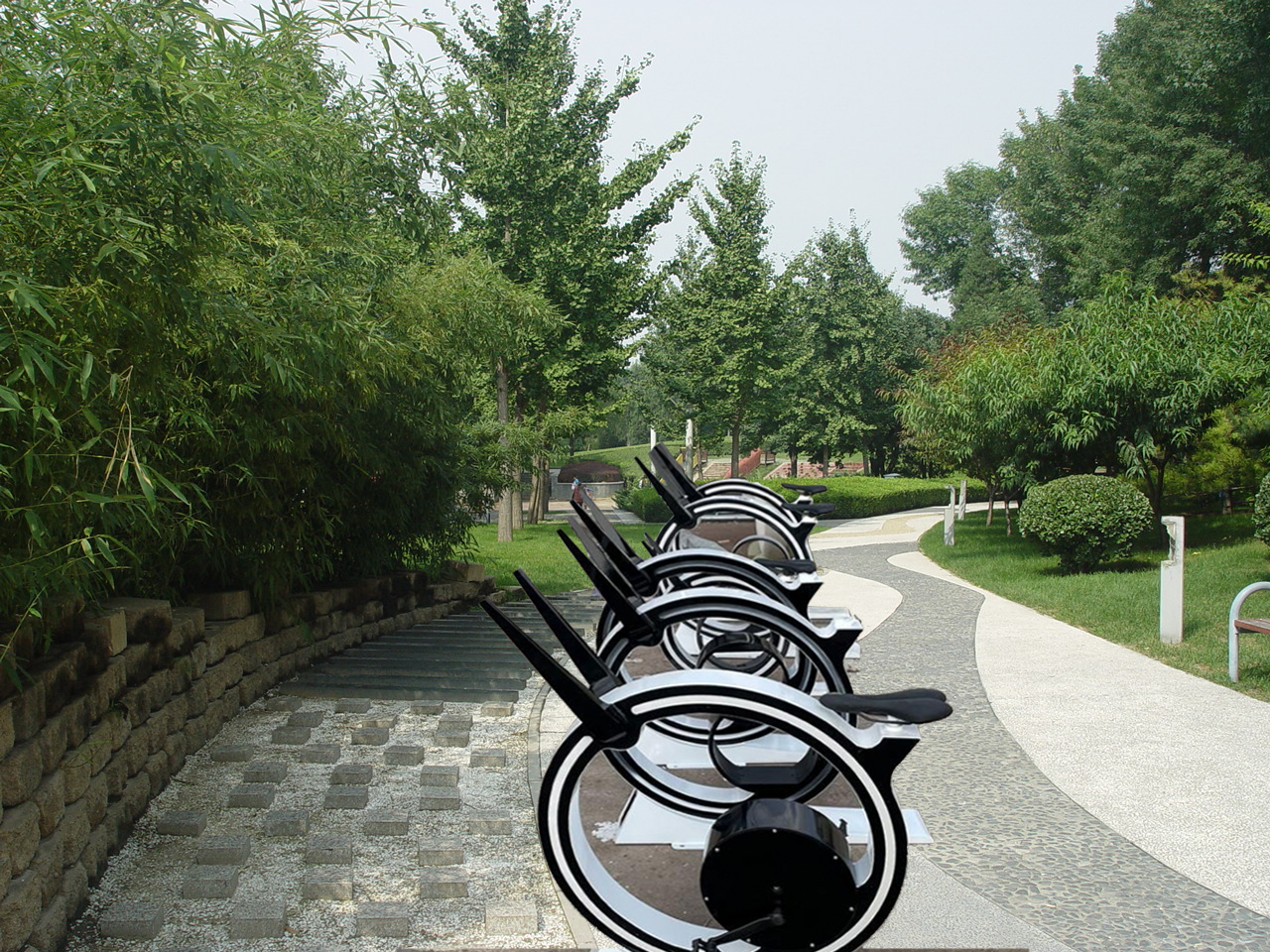 公園競速單車