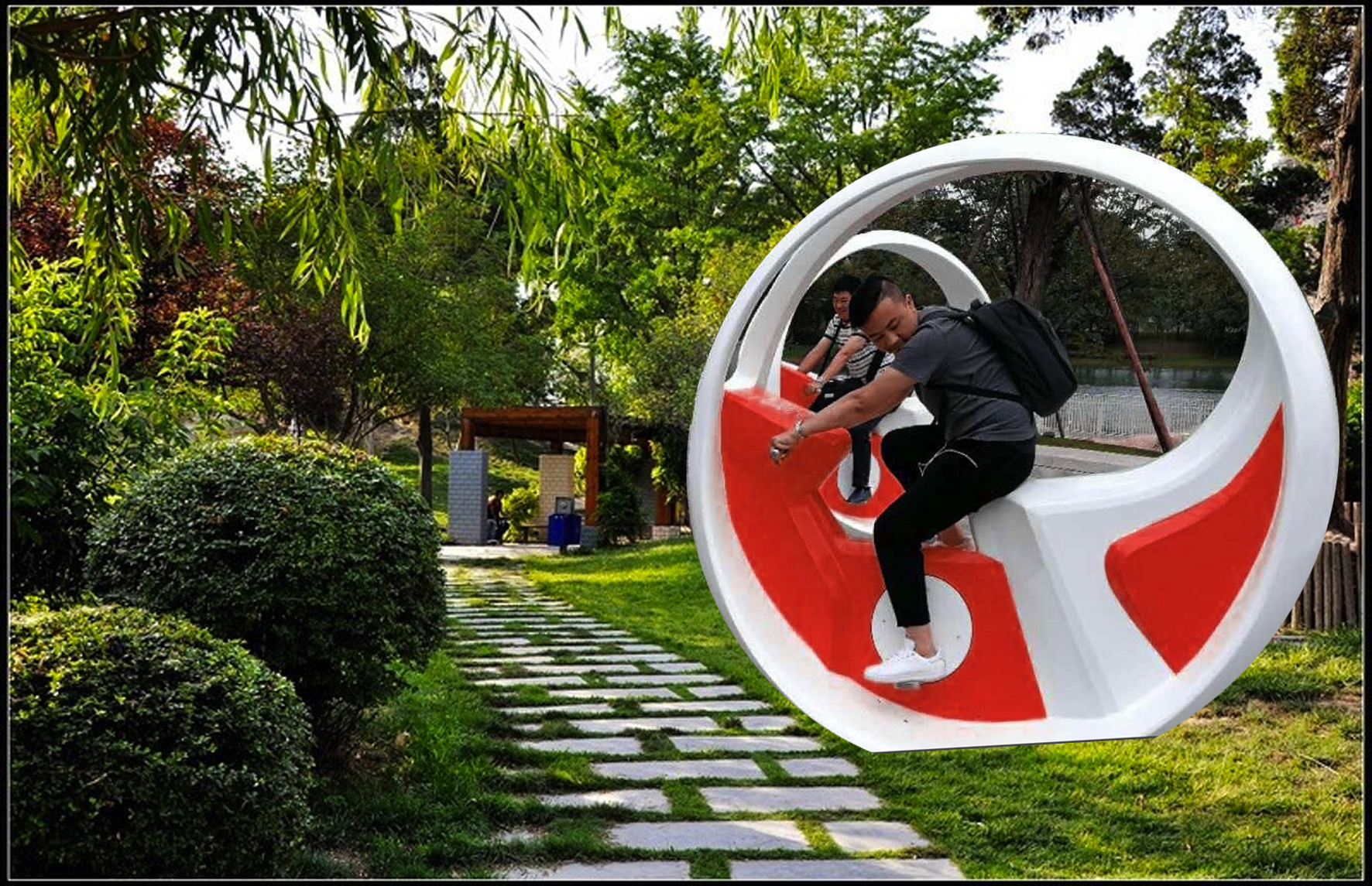 公園競速單車
